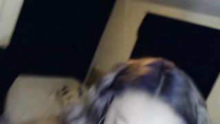 POV Hard Cock Fucking and Cum on her Hairy Pussy - 4 image