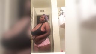 Strip Tease / Pussy Play Hot little Slutty Ebony - 1 image