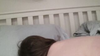 Housewife after a few drinks wants her ass slapped red