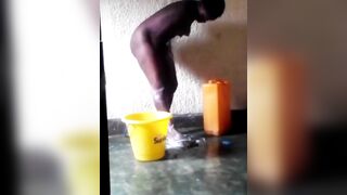 She Baths After Getting Fucked Hard,big Booty Slut