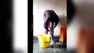 She Baths After Getting Fucked Hard,big Booty Slut