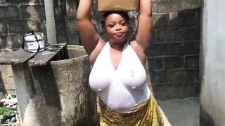 FAT BITCH BEING HELPED BY THE WELLSPRING GOT BANGED FOR FREE