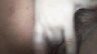 Rubbing my clit and fingering my pussy