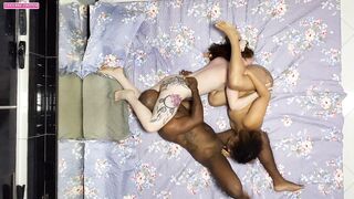 Twenty minutes watching our fuck from above including cowgirl 69 blowjob and real orgasm sounds - 4 image