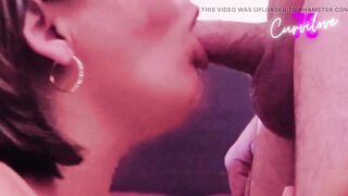 Curvy MILF Is Fucked Until He Cums Inside and She Tastes His Cum