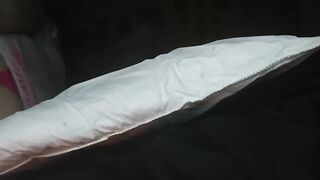 Fishnet Bodysuit & Big Black Dildo Anal Play