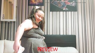 Cute BBW & Teddy Get Naughty (Whipped Cream Farts)