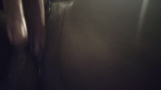 Phat creamy ebony pussy