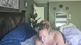 I love riding my married neighbor until he fills my fertile pussy with a big load