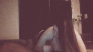 Wifey Sitting on My Face Watching Herself Suck My Dick