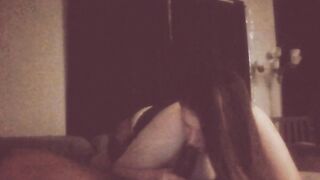 Wifey Sitting on My Face Watching Herself Suck My Dick