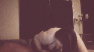 Wifey Sitting on My Face Watching Herself Suck My Dick