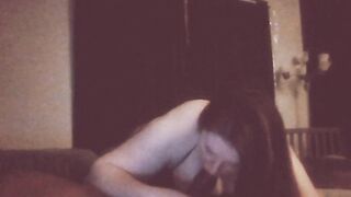 Wifey Sitting on My Face Watching Herself Suck My Dick