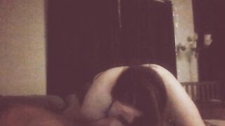 Wifey Sitting on My Face Watching Herself Suck My Dick