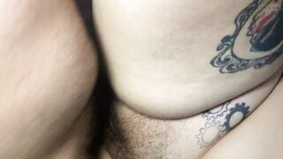 cute bbw friend sucks and rides me when she visits