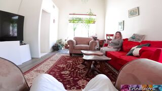 MILF with big natural tits bouncing fucked by stepson - 2 image