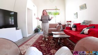 MILF with big natural tits bouncing fucked by stepson - 3 image