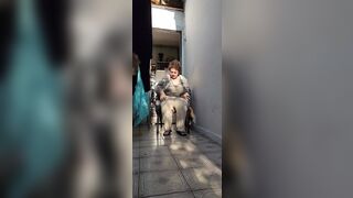 was trying to take some sexy pics, ended up masturbating to the sun