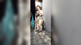 was trying to take some sexy pics, ended up masturbating to the sun