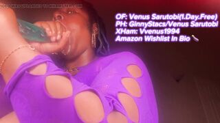 Ebony BBW Sucking Big Dick Wet and Sloppy Big Titty Fuck