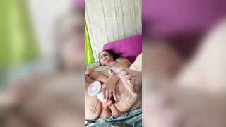 Shes Begging Dont Stop When U Fucking Her Hard on Top - 1 image