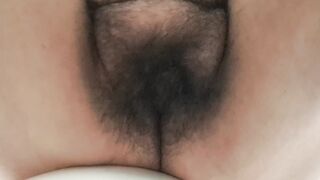 Milf maduro registra sua buceta por baixo