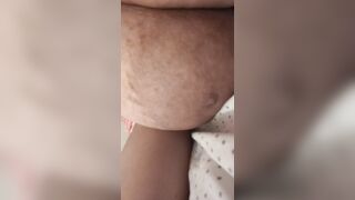 Closeup small nipple big areola play - 10 image