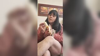 Stepmom, jerk off with me so you can squirt your milk