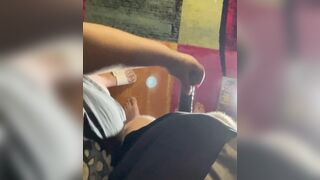 Amateur handjob big cum