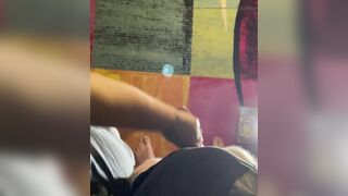 Amateur handjob big cum