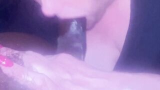 My Boo Pajamas and a Nice Big Black Cock to Gobble on - 4 image