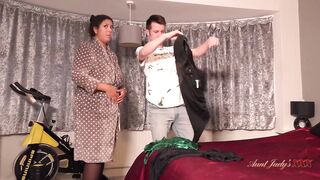 AuntJudysXXX - Busty BBW MILF Cassy Fucks Her Stylist - 5 image