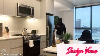 Single Latina BBW mom Jaidyn Venus Needs Help Paying Bills After Delivery Order to SSBBW Hunter Goes Wrong He Makes Sure She Drains His Huge Dick Raw Til He Cums Inside TRAILER