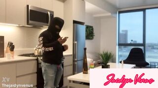 Single Latina BBW mom Jaidyn Venus Needs Help Paying Bills After Delivery Order to SSBBW Hunter Goes Wrong He Makes Sure She Drains His Huge Dick Raw Til He Cums Inside TRAILER