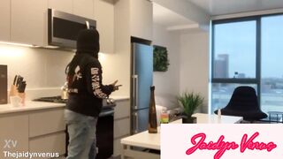 Single Latina BBW mom Jaidyn Venus Needs Help Paying Bills After Delivery Order to SSBBW Hunter Goes Wrong He Makes Sure She Drains His Huge Dick Raw Til He Cums Inside TRAILER