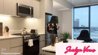 Single Latina BBW mom Jaidyn Venus Needs Help Paying Bills After Delivery Order to SSBBW Hunter Goes Wrong He Makes Sure She Drains His Huge Dick Raw Til He Cums Inside TRAILER