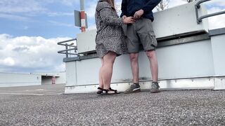 Mother-in-law pees like a dog