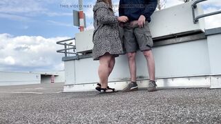 Mother-in-law pees like a dog