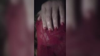 Christmasfun with Pussy and Cock Vibrator