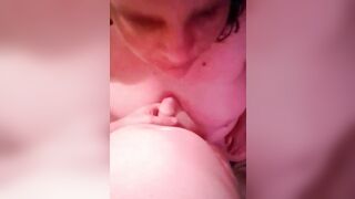 Step Mom Sucks Cock, Get It Fucked and Get Cum on Boobs