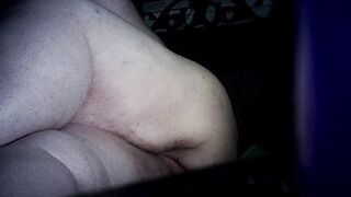 BBW Teases By Touching Herself Before Bed