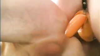 Naughty Blonde Cougar Likes Bang Inexperienceder Stud's Ass While She Is Sucking Cock of Another Guy