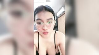 Woman rocking in hot lingerie