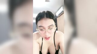 Woman rocking in hot lingerie