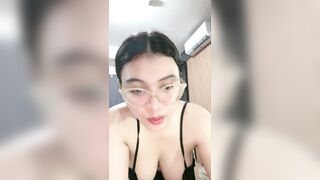 Woman rocking in hot lingerie