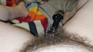 Clit Pumping And Orgasm For Fat Hairy Cunt