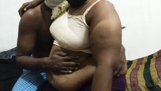 Tamil Beautiful Couples Very Nice Fucking in Bed - 2 image
