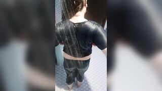 Big boobs sexydesisara hot shower sex video showing big boobs and hot nipples