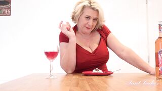 AuntJudys - Busty BBW MILF Camilla Creampie gives you JOI