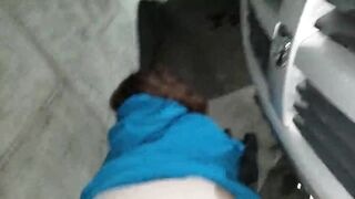 Cheating White BBW Wendy's worker getting BBC CREAMPIE